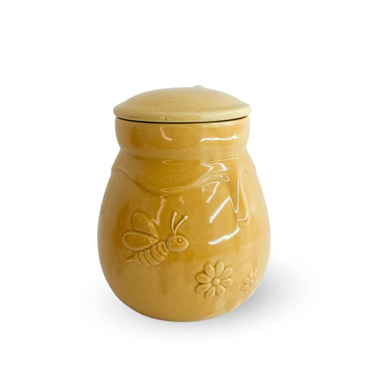 Honigdose-Keramik-Ruetli-Bienenhaus-Freinberg-Honigbesteck