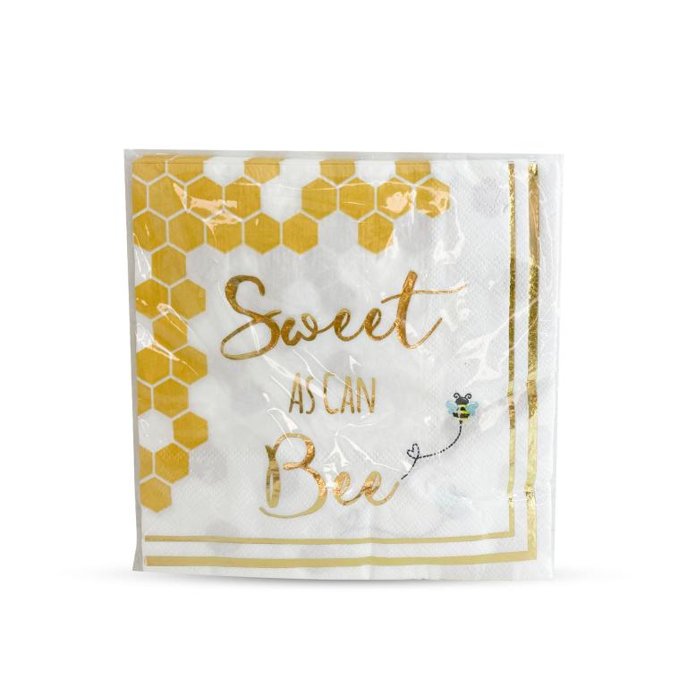 Servietten-Sweet-as-can-bee-Bienenhaus-Freinberg-Honigbesteck