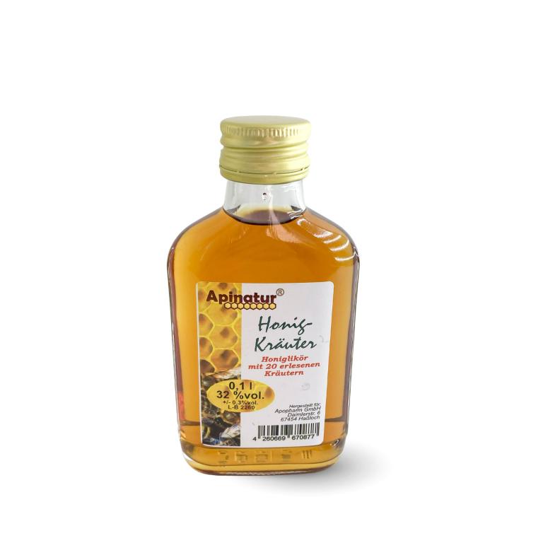 Honig-Kraeuterlikoer-Apinatur-0,1l-Bienenhaus-Freinberg-Bienenprodukte-und-Imkereibedarf-Spirituosen