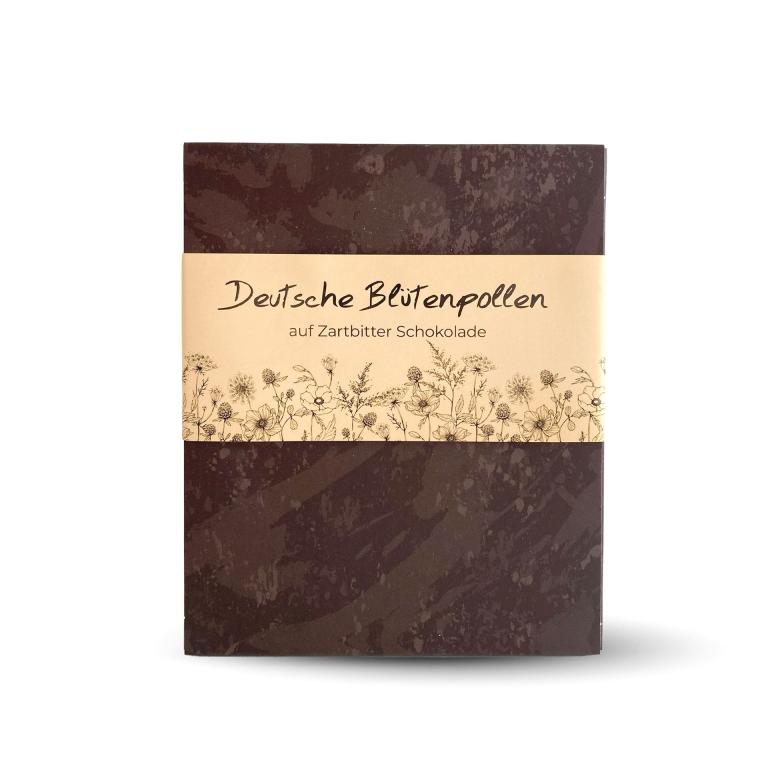 Bluetenpollen-auf-Zarbitter-Schokoladen-Bienenhaus-Freinberg-Bienenprodukte-und-Imkereibedarf-Schokolade-und-Suesses