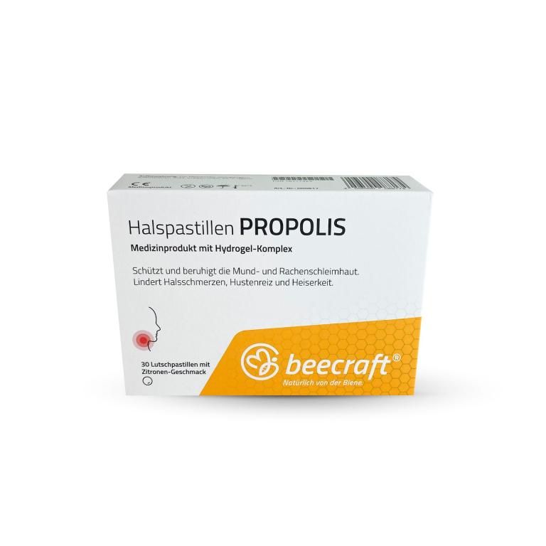 Halspastillen-Propolis-Beecraft-Bienenhaus-Freinberg-Bonbons-Zuckerl