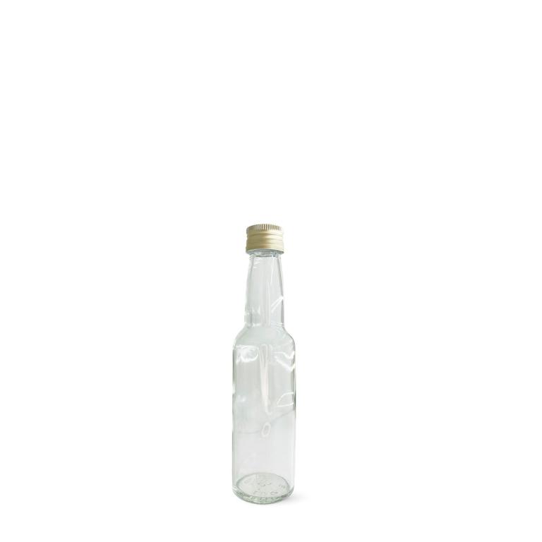Kropfhalsflasche-100ml-Bienenhaus-Freinberg-Bienenprodukte-und-Imkereibedarf-Verkaufsgebinde-Glaeser